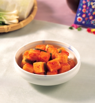 Kkakdugi—Radish Kimchi Kkakdugi—Radish Kimchi
