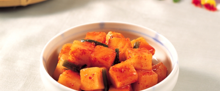 Kkakdugi—Radish Kimchi Kkakdugi—Radish Kimchi