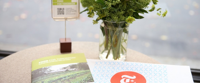 The 2015 New York Times Food for Tomorrow Conference The 2015 New York Times Food for Tomorrow Conference